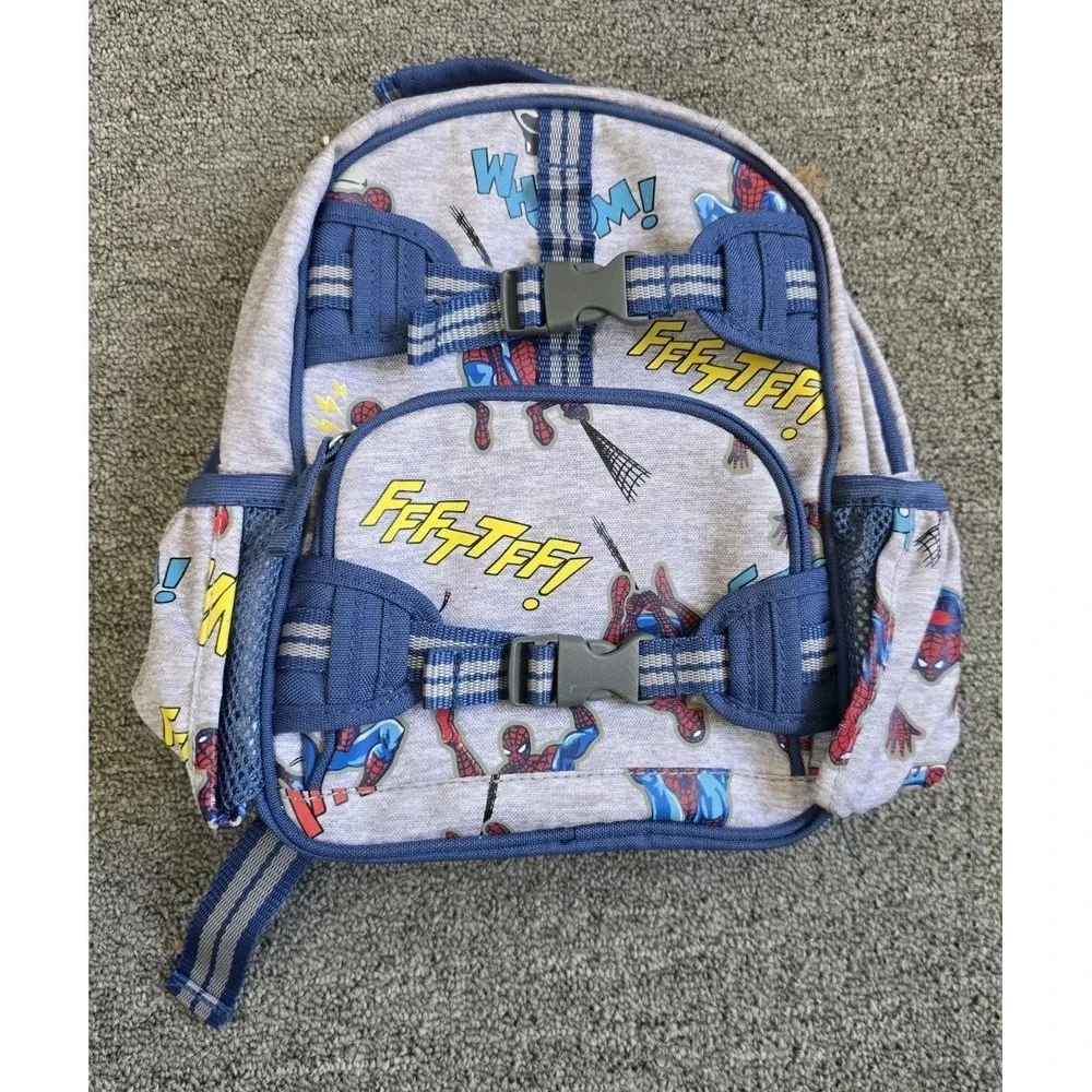 Pottery Barn Marvel Glow in the Dark Spiderman Kids Backpack